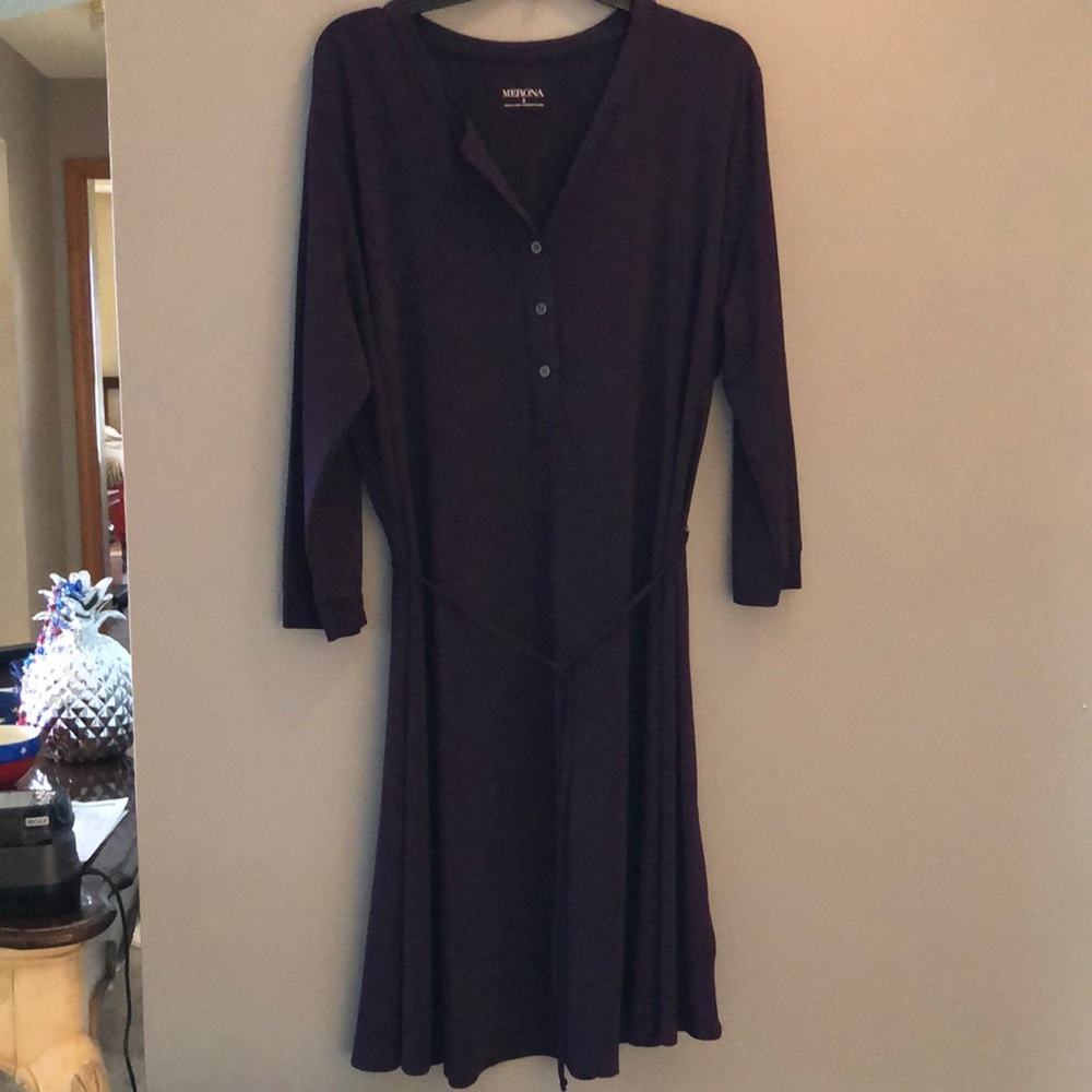 Light weight summer dress Plum is the color